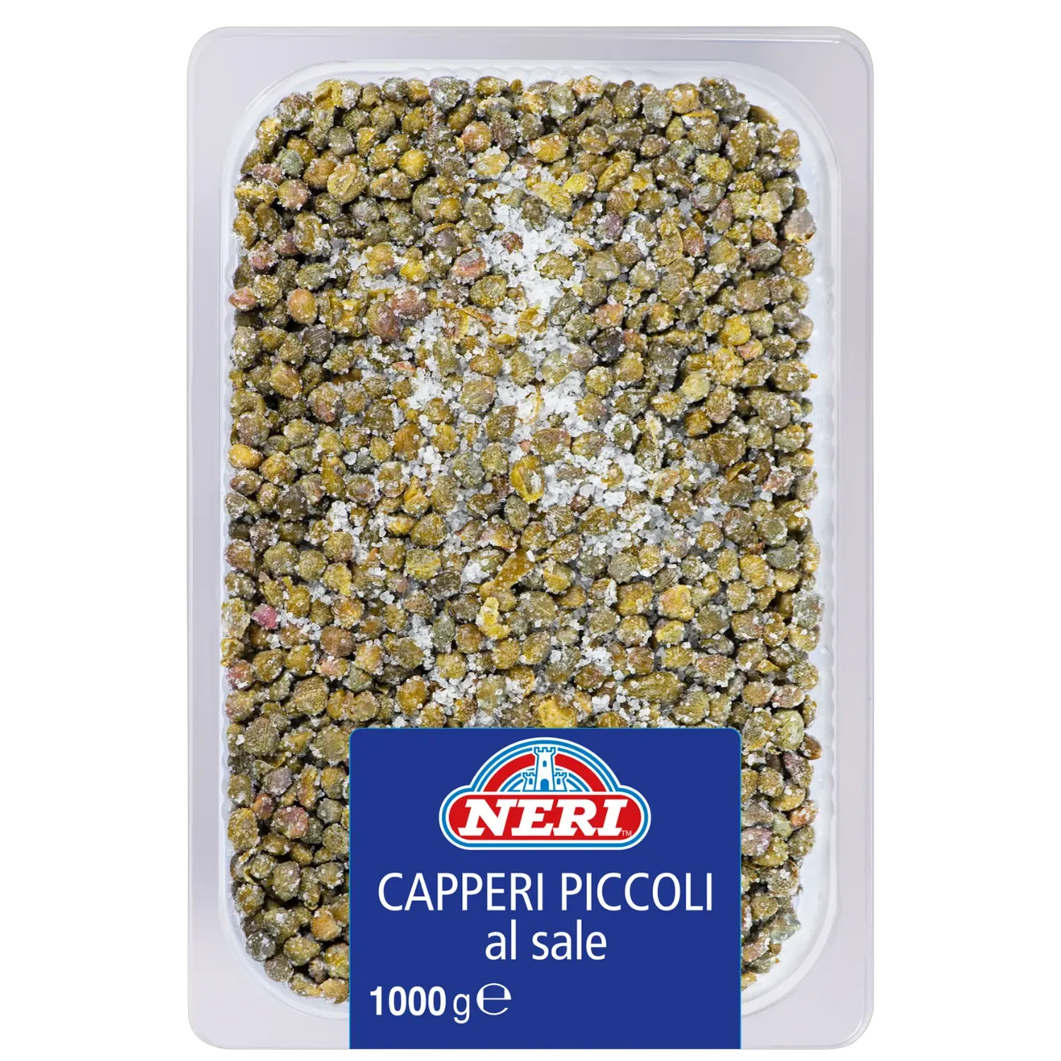 Vaschetta di capperi piccoli al sale