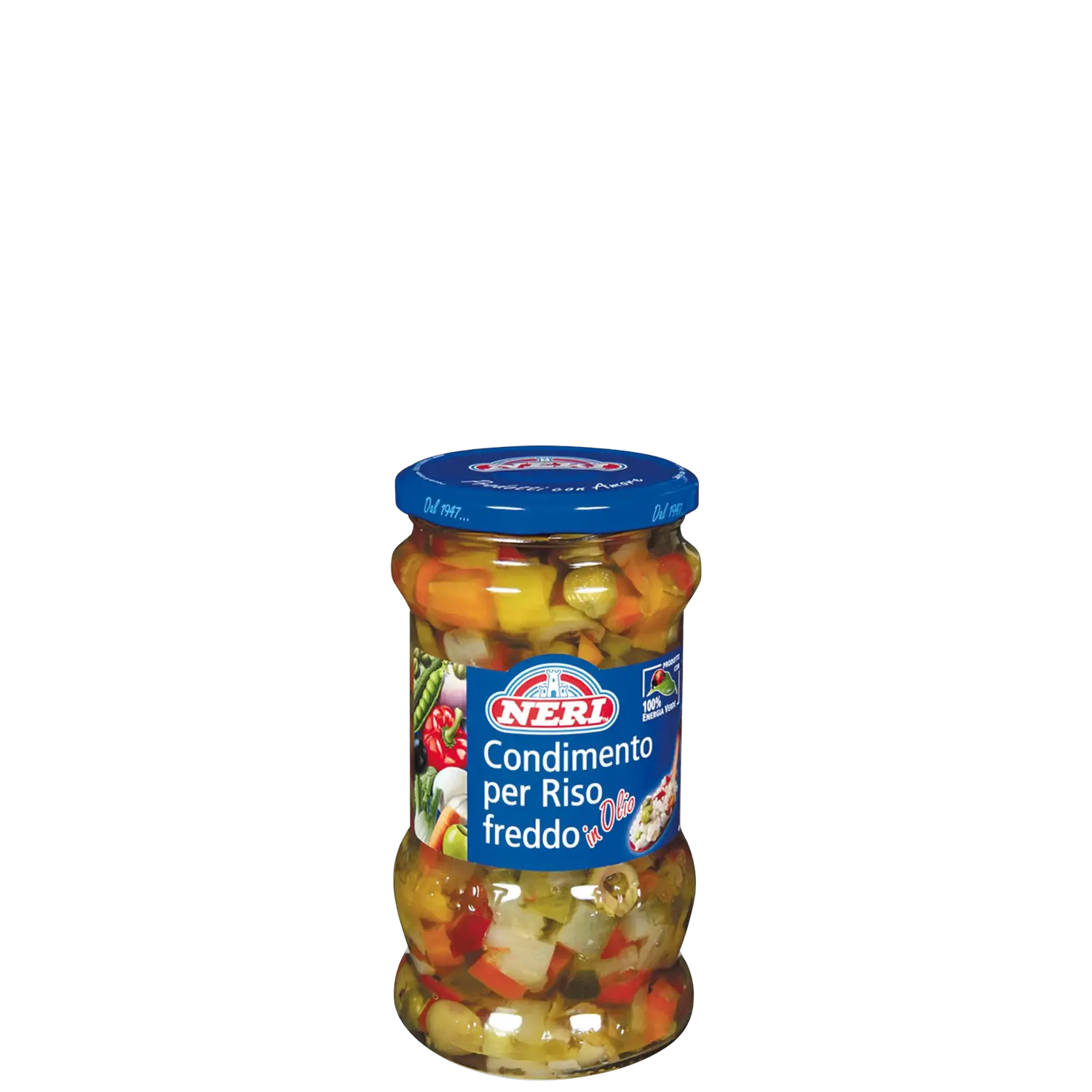 Condimento pasta e riso freddo in olio