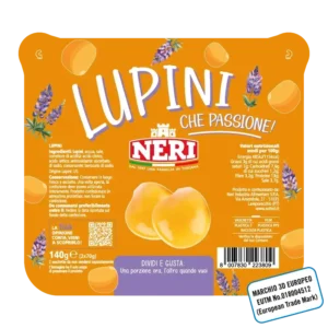 Lupini in vaschetta